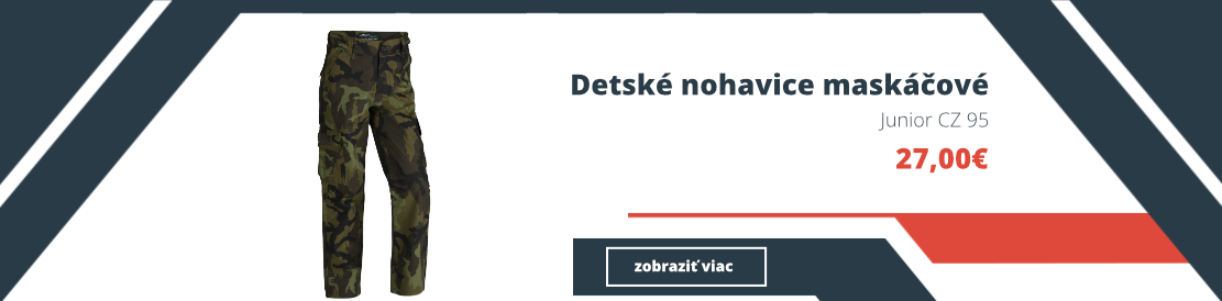 detské nohavice CZ 95